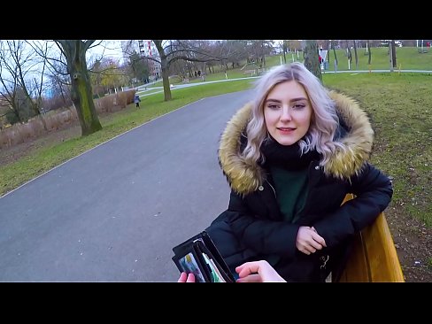 ❤️ Už pinigus nuryja karštą nepažįstamojo spermą - blowjob in the park by Eva Elfie ️  Seksas prie mūsų lt.xxx-wow-net.ru ❌